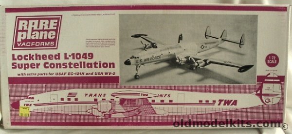 Rareplane 1/72 Lockheed L-1049 / EC121H / WV-2 Super Constellation plastic model kit